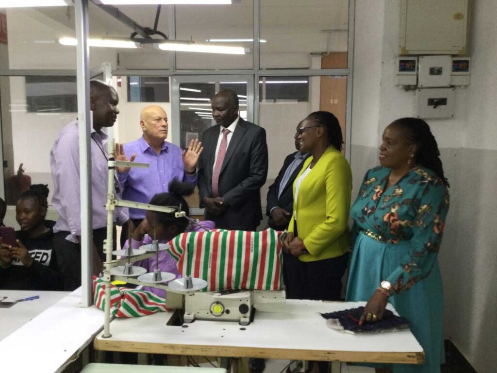 KNQA Leadership shown around Sainath Education Institute